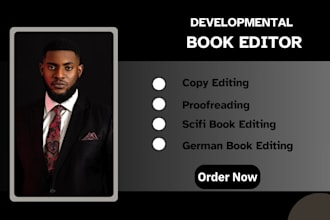 proofread, line edit, and format your book or german text for KDP