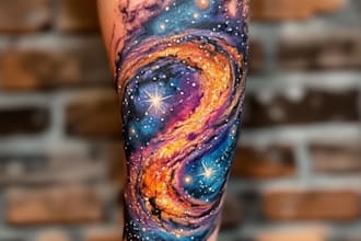 draw custom tattoo design, tattoo sleeve
