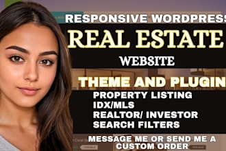 real estate website idx investor website property listing job board landing page