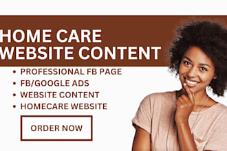 home care website healthcare  home care assisted living elderly care leads