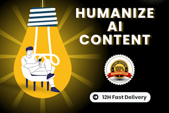 humanize and edit ai generated gpt content to pass detection