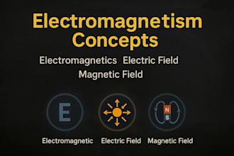explain electromagnetism concepts electromagnetics electric field and magnet