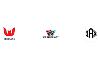 make a unique luxury wordmark logo design