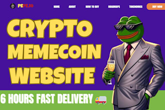 meme coin website, memecoin website, crypto meme website, pepe website, token
