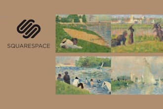design a stunning squarespace website tailored for artists
