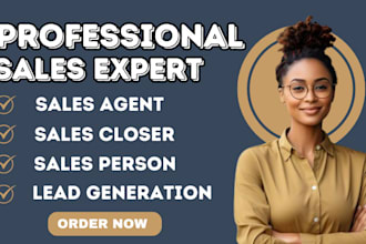 be your sales representative sales closer b2b lead generation