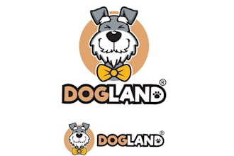design colorful fun online shopping mall logo