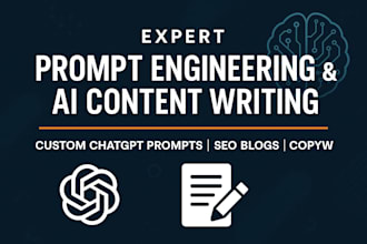 expert prompt engineer, content writer, ai prompts and highquality content