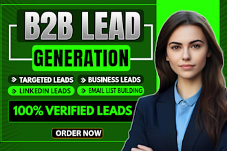 do targeted b2b lead generation linkedin leads business leads list