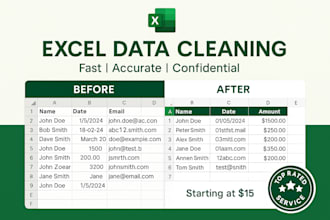 clean and organize messy excel data like a pro