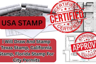 do professional civil and structural engineer texas, california,florida pe stamp