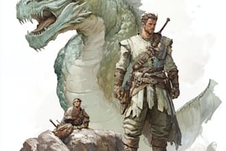 draw fantasy character design or monster  dnd illustration