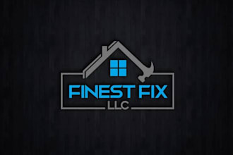 make home repair, roofing, remodeling, handyman logo