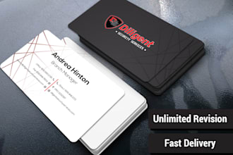 design a modern, minimal, or luxury business card for your brand