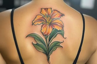 make you a design with traditional tattoo style