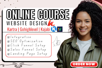 kajabi sales funnel kartra gohighlevel clickfunnel kajabi website landing page