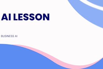 help you learn ai and create custom ai strategies for personal or business use