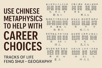 use chinese metaphysics to help with career choices etc