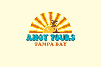 design lively touring company logo