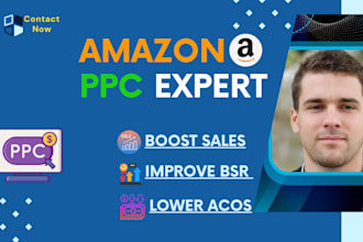 setup, optimized amazon PPC campaigns, manage fba PPC ads, and acos