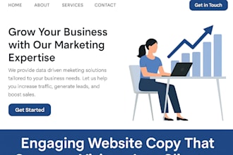 do engaging website copywriting