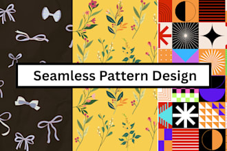 design vector repeat patterns for textiles