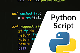 code python scripts, bots, or apps for your project