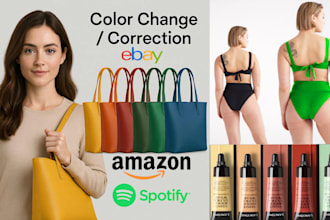 do professional photo color correction and editing