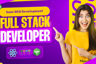 build a full stack web app or saas dashboard using react and mern stack