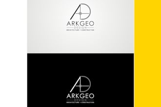 do creative architecture real estate property and construction logo design