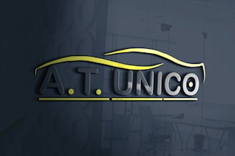 do a auto dealership, car detailing, auto repair and automotive logo