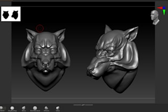 sculpt custom 3d models in zbrush