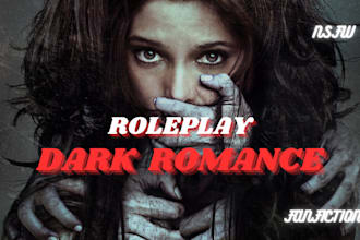 write roleplay immersively an interesting story of your wildest idea