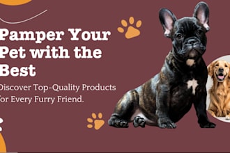 design a shopify pet store pet shopify store pet accessories shopify pet logo