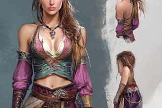 illustrate your fantasy character or group