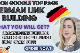 deliver high da 50 plus german guest post backlinks for SEO