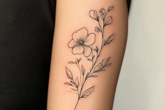 create awesome old school tattoo style design