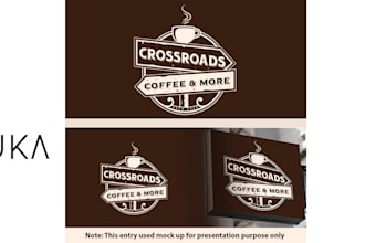 design and redesign modern restaurant coffee cafe food and drinks logo