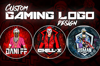 design professional gaming logo for you