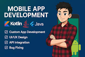 create a android app using kotlin or java, xml, jetpack compose