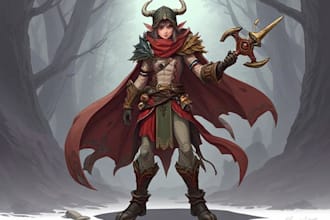 draw any fantasy character you imagine