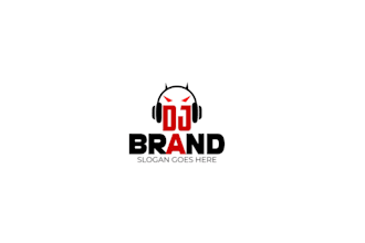 design a creative dj logo for your music, event, or entertainment brand