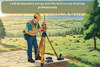 do boundary survey and alta land survey drawings professionally