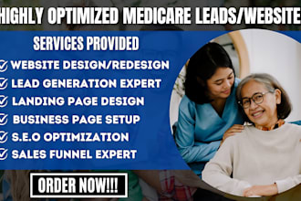 medicare website medicare insurance leads healthcare website
