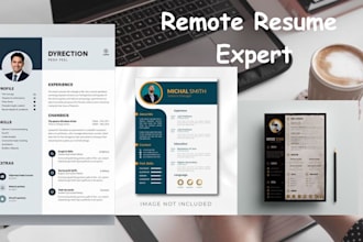 write a remote job resume cover letter and optimize your linkedin profile