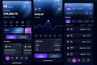 build crypto wallet app fintech app money transfer app wallet app payment app