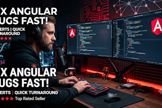fix angular bugs, debug UI issues, and resolve typescript errors