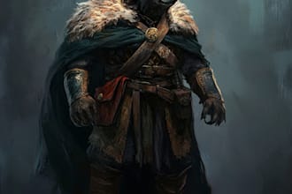 draw dnd art character, creature, game art, fantasy art