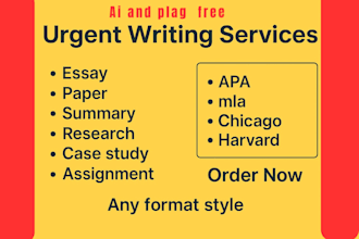 do urgent essay writing, research summary paper, apa reports, case study