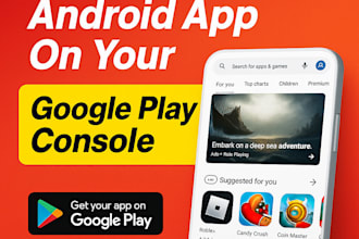 publish an android app on your google play console
